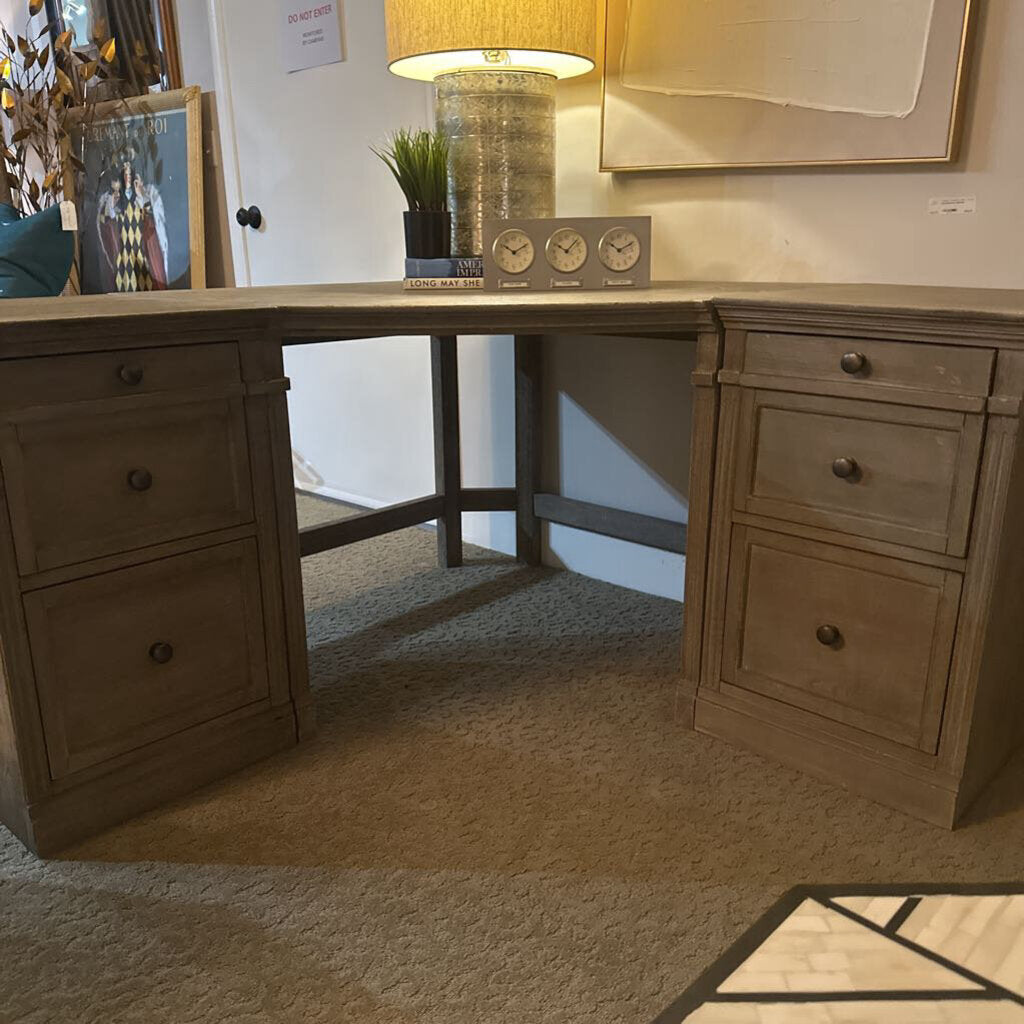 RH Corner Desk