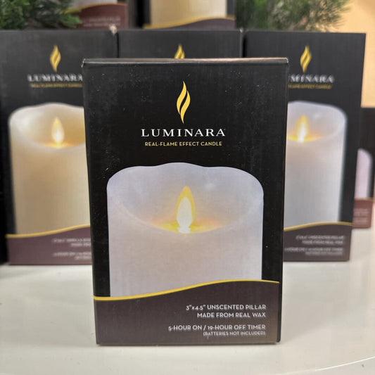 Flameless Candle (White) NEW