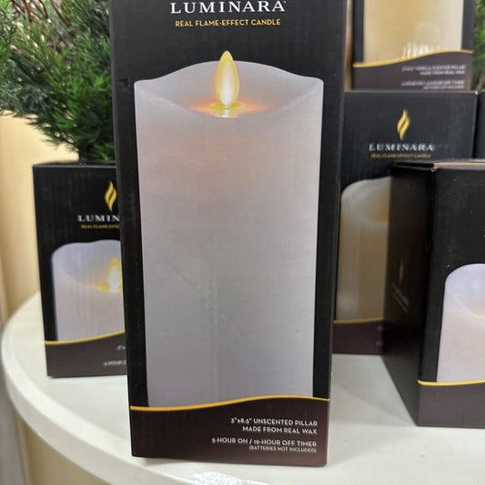 Flameless Candle (White) NEW