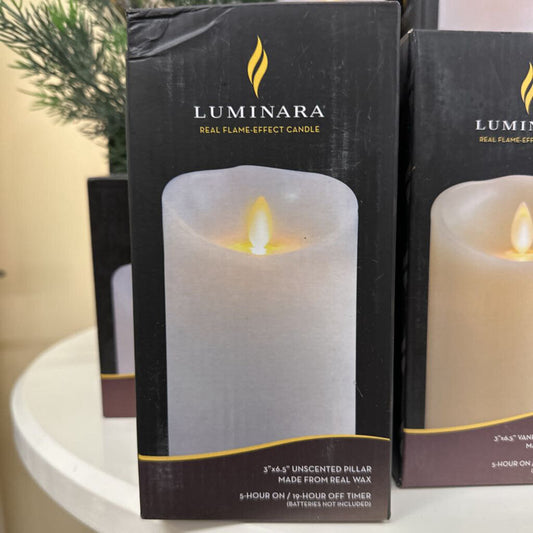 Flameless Candle (White) NEW