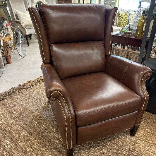 Full Grain Leather Recliner