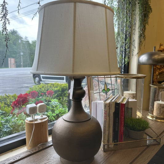 Zazu Metal Orb Table Lamp