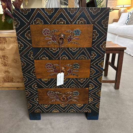 Hand Painted Accent Chest