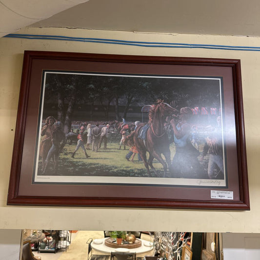 Cortez Signed Paddock 1981 Print