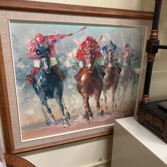 Equestrian Painting
