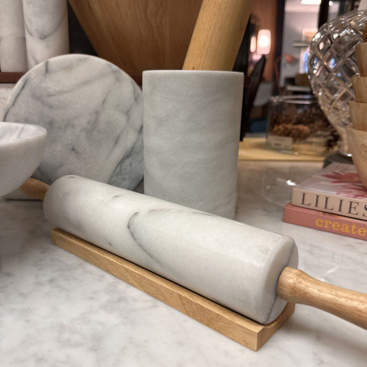 NEW French Kitchen Marble Rolling Pin