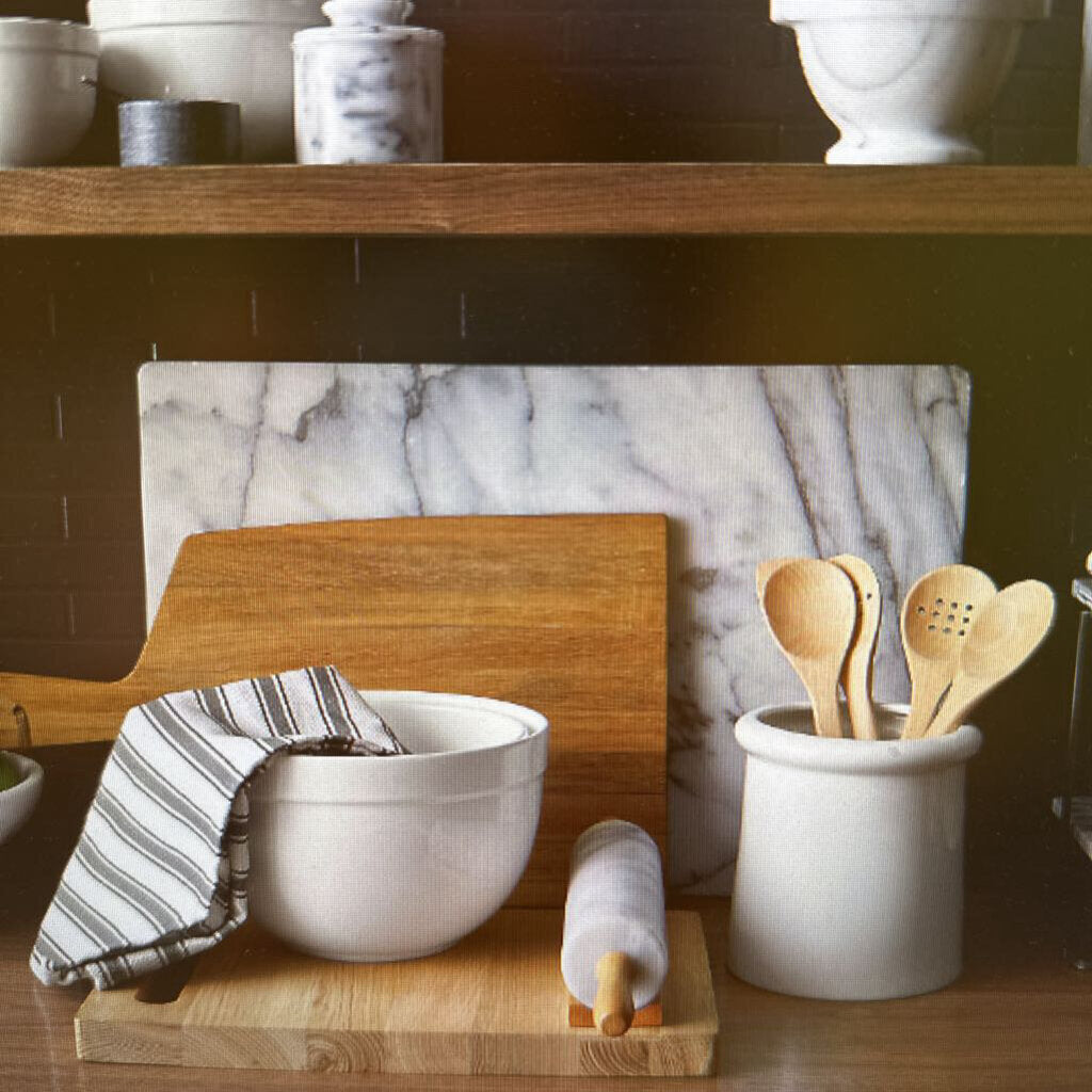 NEW French Kitchen Marble Rolling Pin
