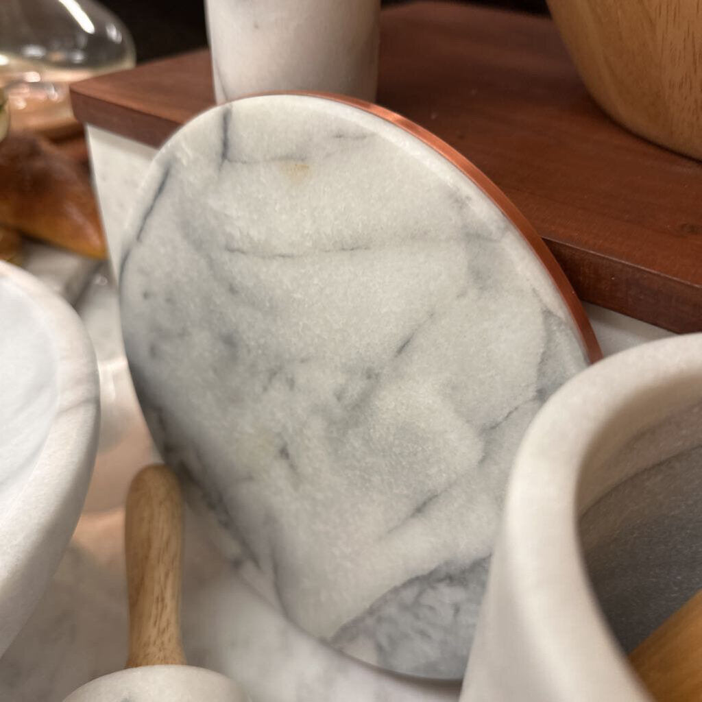 NEW French Kitchen Marble/Copper Trivet