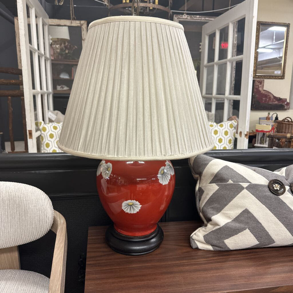 Vintage Daisy Lamp