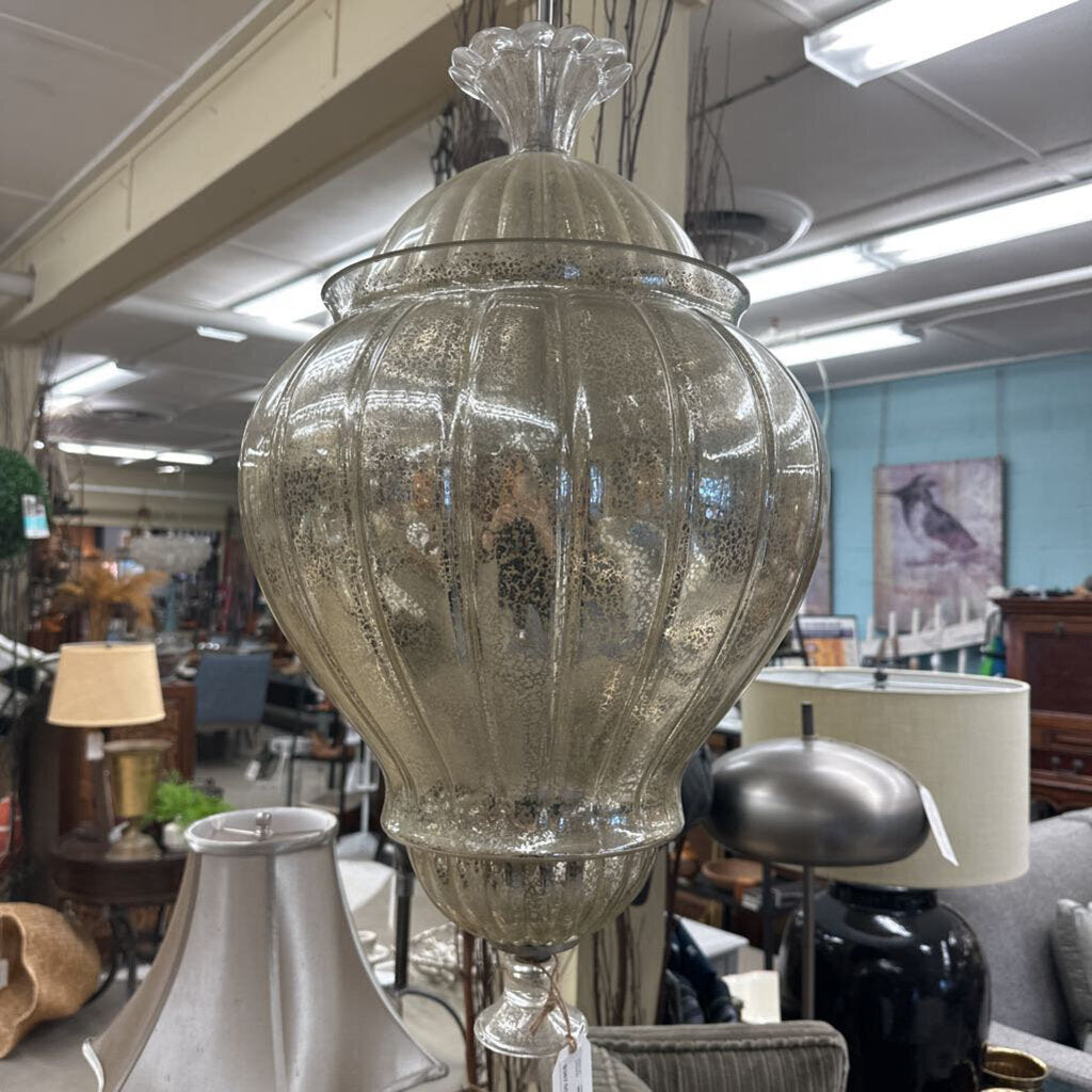 Mercury Glass Pendant Light