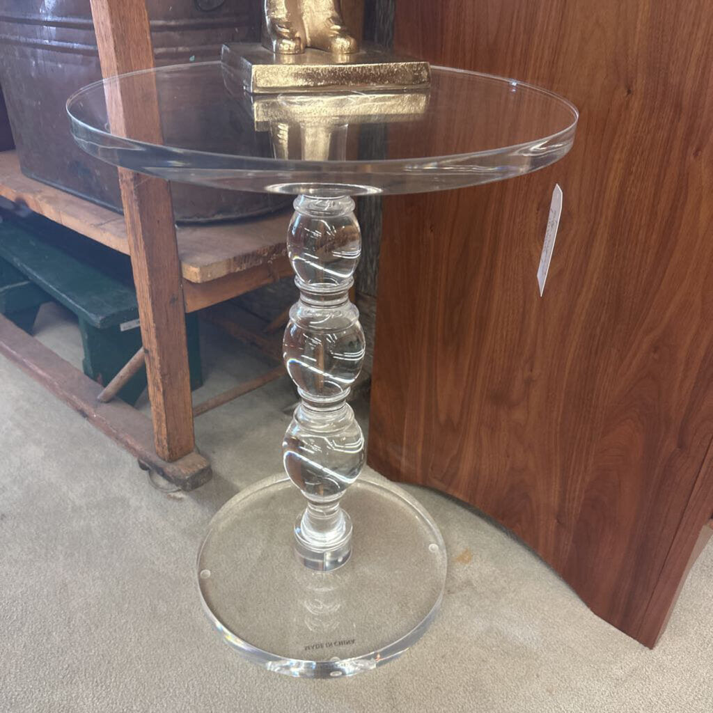 Acrylic End Table