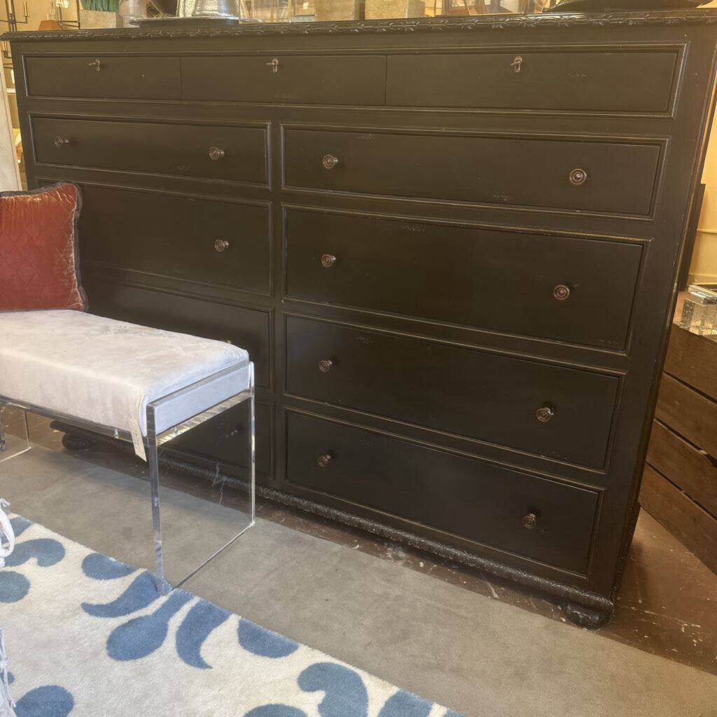 11 Drawer French Empire Dresser
