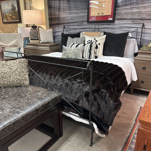 Iron Bed Headboard & Footborad