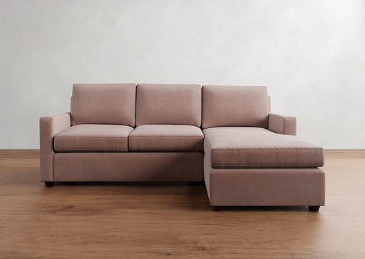 Cameron Modern Square Arm Sofa & Chaise