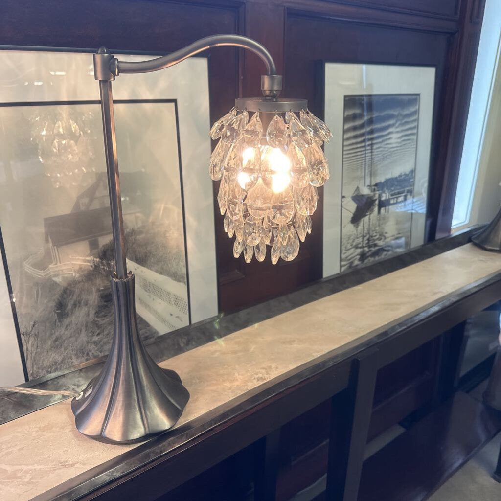 Arhaus Crystal Lamp