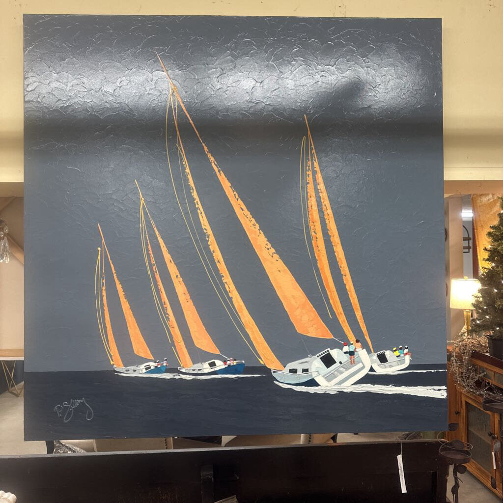 Sailboats -P Sweeney