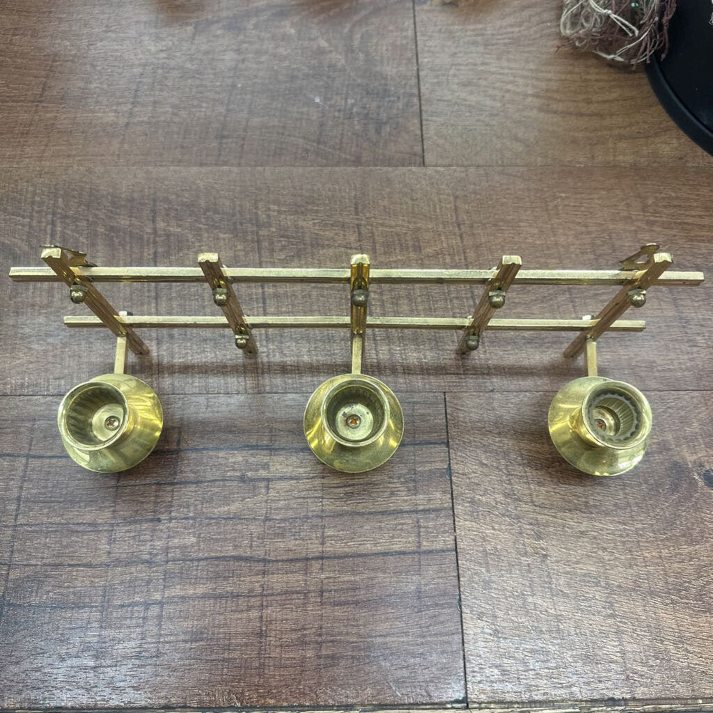 Vintage Brass Wall Sconce