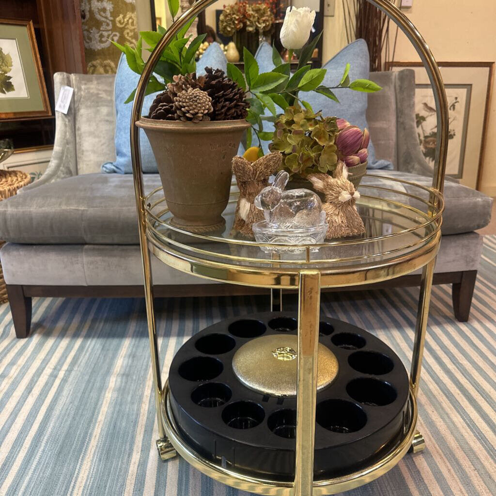 Brass Bar Cart